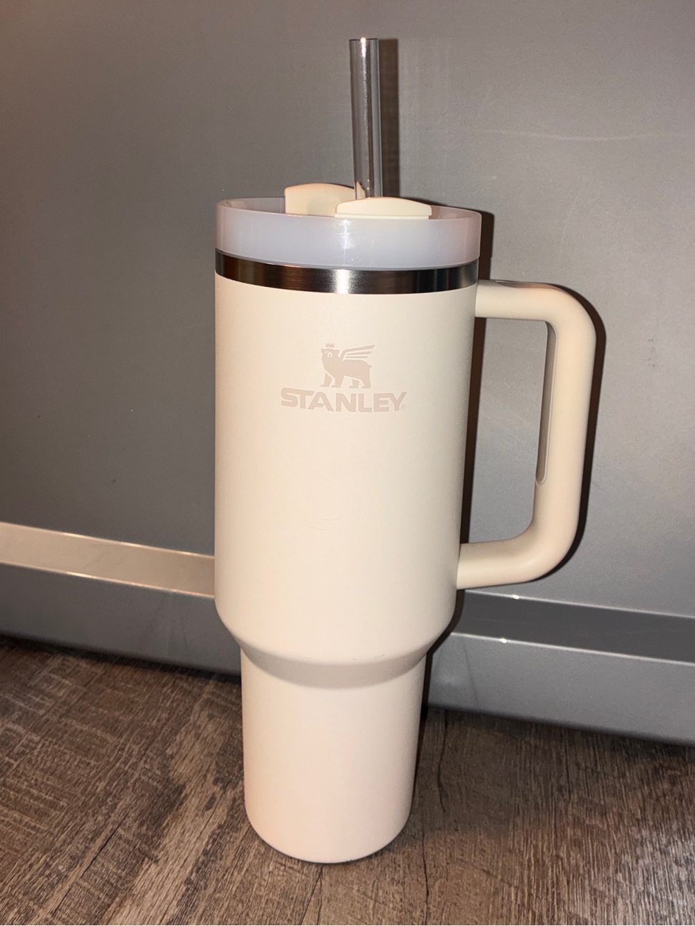 Stanley Quencher H2.0 FlowState Tumbler, white - 40 oz